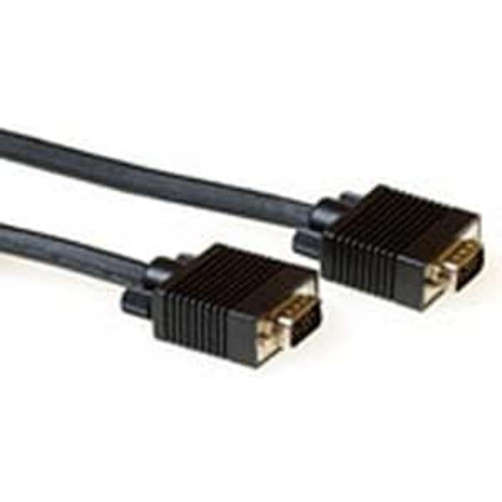 ACT VGA Cabl Molded HD15M/M 25.00M
