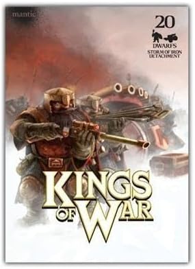 Kings of War: Dwarf Forge Guard Detachment (20+wm)