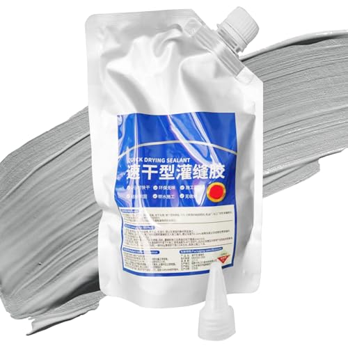 Sellador De Lechada De Poliurea Liquido,200g Sellador Impermeable Reparación Hormigón,SelladorDe Grietas De Hormigón,Pegamento De Calafateo De Secado Rápido Para Exteriores, Terrazas, Canaletas