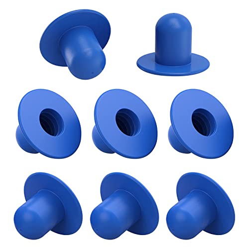 8Pcs Tapón Orificio Colador Piscina,Tapones de Pared para Piscina,Repuesto para Bomba de Filtro de Piscina,Tapones de Piscina