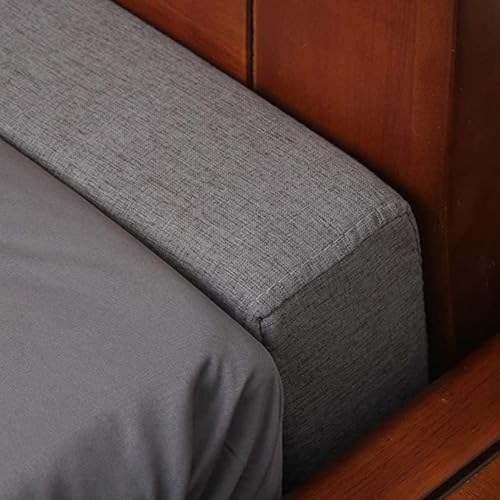 HACSYP Puente de Relleno for colchón Individual/Doble/Queen/King, cojín Protector for la cabecera, Almohada de Espuma viscoelástica Tipo cuña.(120x15x15cm)