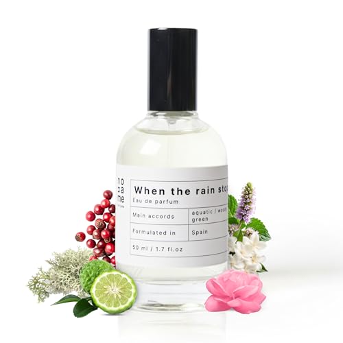 Image of When the Rain Stops EDP 50ml - Unisex Fragrance | Rain-Soaked Green & Subtle Floral Scent |Earthy, Clean, Uplifting and Long Lasting Fragrance
