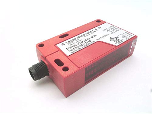 RK46C.DXL3/4P-M12 (50125752), 50125752, DETECTION OF SMALL PARTS, EXTRA LONG LIGHT SPOT (XL), OPERATING RANGE LIMIT 0.4-5.2 M, RETRO-REFLECTIVE PHOTOELECTRIC SENSOR, STRETCH-WRAPPED OBJECTS, TRA