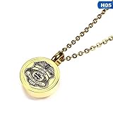 ☀ Design Inspiration - Cremation Urne Anhänger Halskette Design für die Speicherung von Asche des Menschen, Tier Asche oder Haar, Halten Sie Ihre beste Liebe und Denkmal näher an Ihrem Herzen, bleiben Sie für immer bei Ihnen.