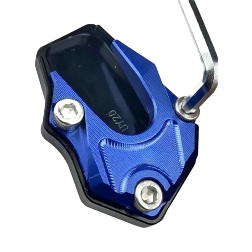 Extension de béquille de moto en aluminium pour une stabilité accrue