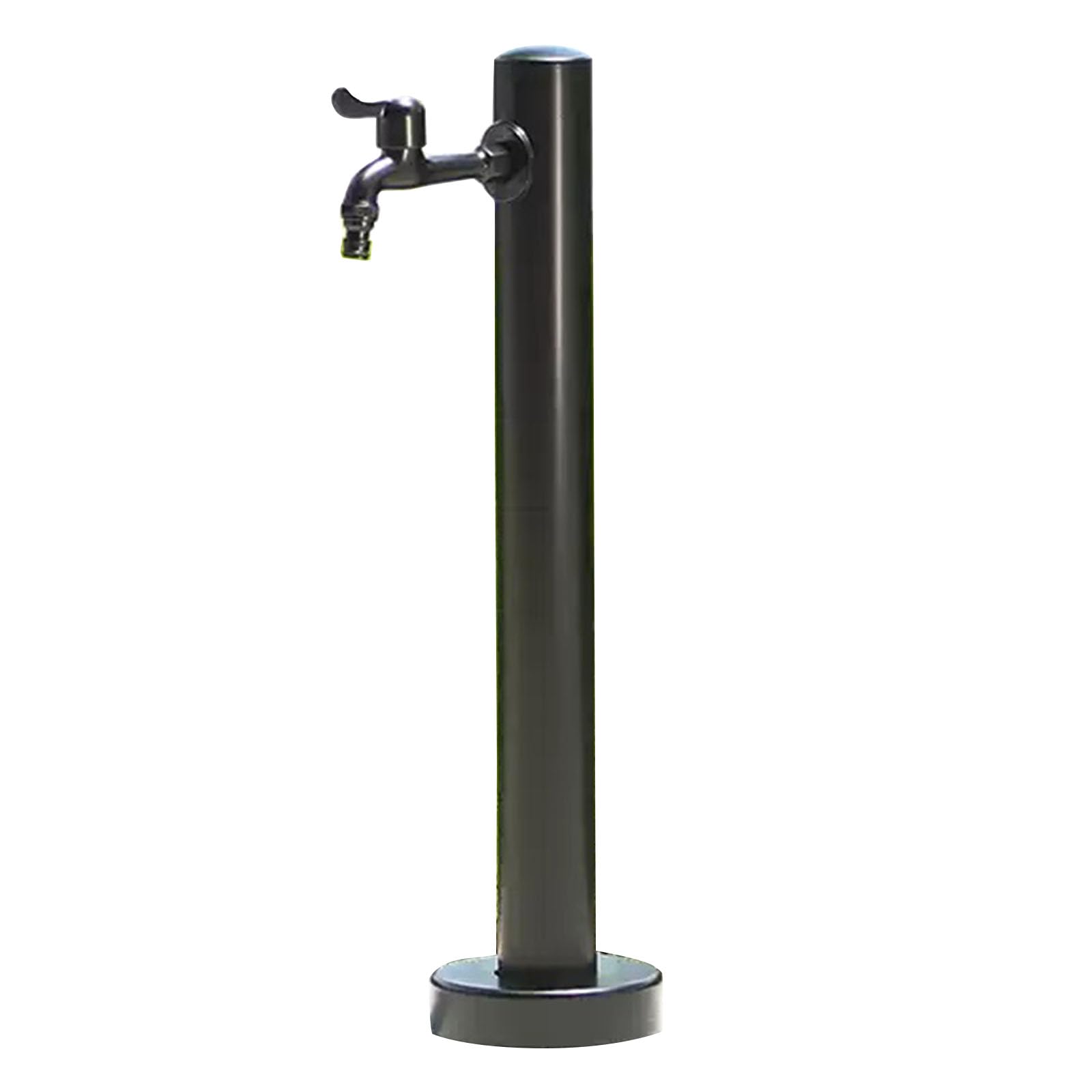 304 Stainless Steel Standing Water Tap, Vertical Water Column with Faucet, Freestanding Outdoor Hydration Source for Irrigation - 60cm