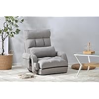 Amazon｜KJUUJE座椅子 リクライニング 14段ギア リクライニング