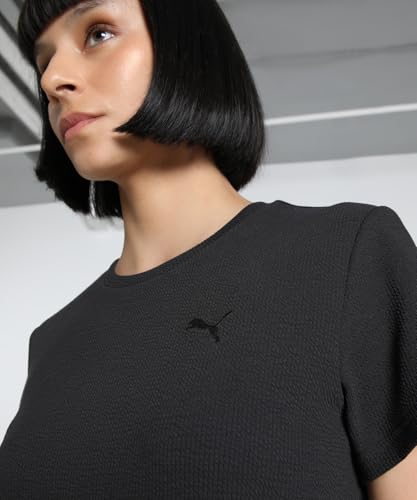 Image of Puma Women's Solid Regular Fit T-Shirt