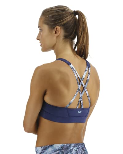 TYR Top feminino padrão JoJo para natação, ioga, fitness e treino