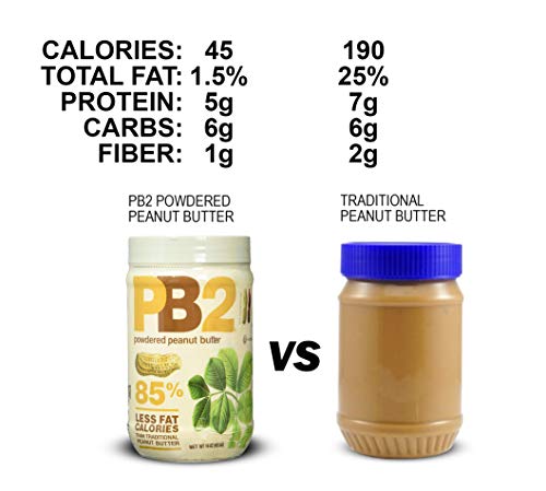 Bell Plantation PB2 Powdered Peanut Butter 16-ounce (Pack of 3)