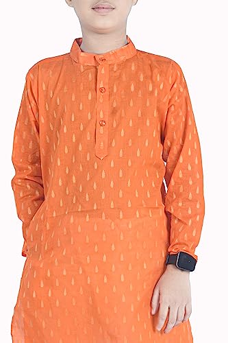 Image of Trendy and Stylish Printed Kids Kurta | Butik Designs for Fashionable Children