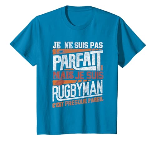 Maillot Rugby Homme Enfants Cadeau Joueur De Rugby T-Shirt