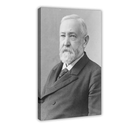 Toile Benjamin Harrison : Déco murale vintage pour sublimer votre bureau de travail