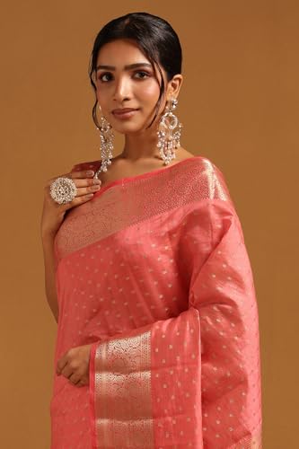 Image of Soch Womens Art Silk Zari Woven Saree