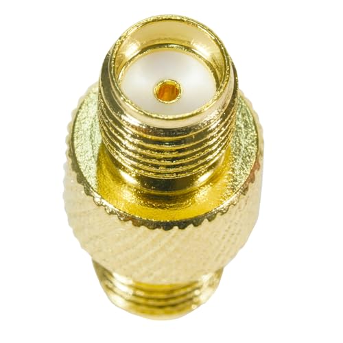 Fohevers 2 Pcs SMA Female Jack to Female Adapter RF Coaxial Coax Antenna Connector for Satellite LNB Freesat, TV Antenna - Image 4