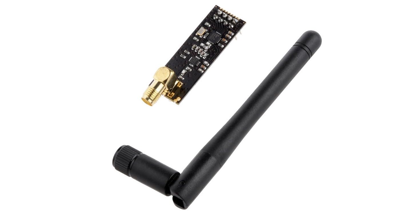 NRF24L01 + PA+LNA 2.4GHz 2Mbps Wireless Transceiver Module Long Range SMA Antenna RF Module with 800–1000m-1100m Communication for rduino STM32 AVR PIC Raspberry p SPI Interface & IoT Wireless Project | Genuine Quality-image-13