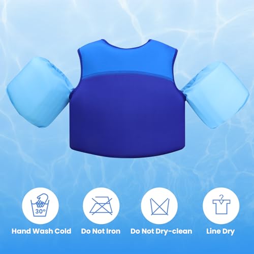 Image of Gogokids Puddle Float Jumper 33-66 Pounds, Toddler Swim Vest Kids Floaties