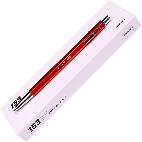 Monami 153 Id, Ball Point, Identity Limited Special 1.0mm Metal Body (Black Ink)