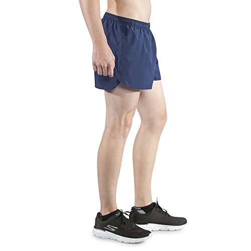 BOA Mens 3" Half Split Trainer Solid Running Short (1206B)2