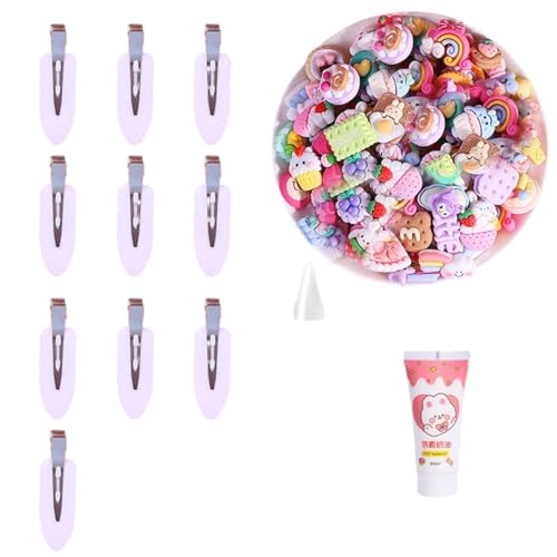 Cute Hairpin Making Supplies Craft Your Own Stylish Accessories Handmade Kits Cute Hairpins At Home Hair Clip