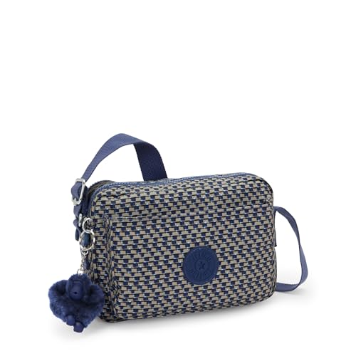 Image of Kipling Women's Abanu Medium Crossbody Bag, Lightweight, Adjustable Nylon Waist Pack with Multi-Compartment Zip Pockets