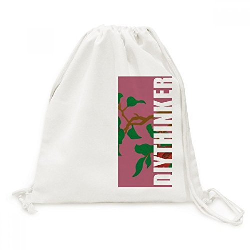 Sac de voyage fleur rouge vert pour remplacer les sacs à dos lourds