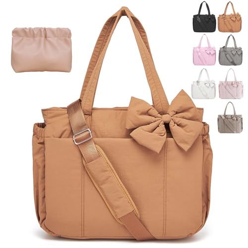 Luvy Bag Crush Bow Tote Bag, 15.6