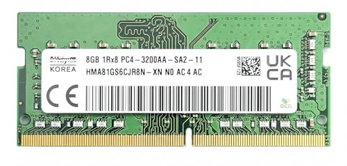 Image of High-Performance 8GB DDR4 RAM Laptop 3200MHz SODIMM 1Rx8 | DDR4 RAM Compatible with SK hynix HMA81GS6CJR8N-XN | 3-Year Warranty