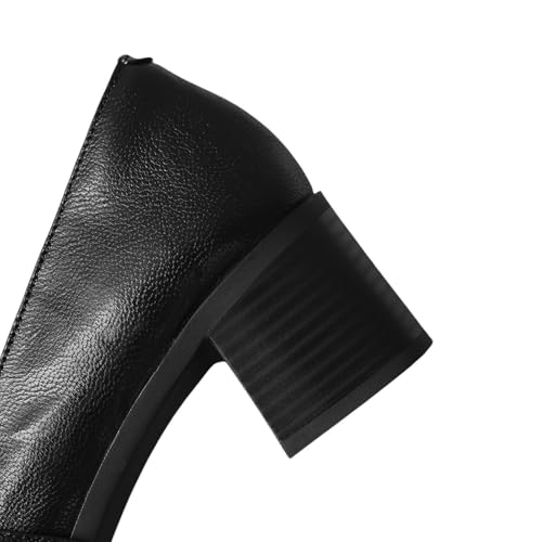 Women's Handmade Geniuine Leather Mary Jane Cute Comfortable Shoes with Buckle3