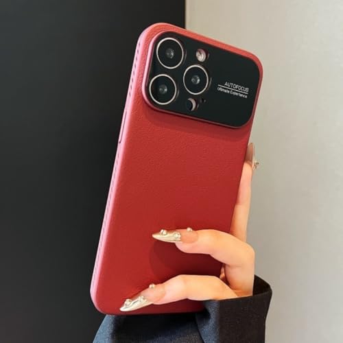 Coque rigide antichoc iPhone 17 avec cadre de dissipation chaleur cuir magnétique