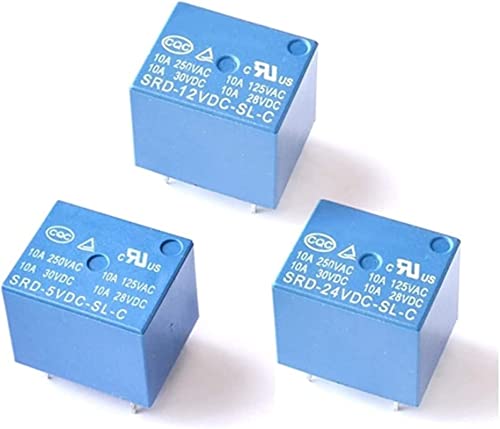 Relais d'alimentation 9V SRD-09VDC-SL-C avec commutation haute performance 10A - 2
