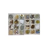 500+ Pieces Christmas scrapbook embellishments for Cards, Photo albums, crafts, Gift Wrapping, and scrapbooking