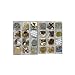 500+ Pieces Christmas scrapbook embellishments for Cards, Photo albums, crafts, Gift Wrapping, and scrapbooking
