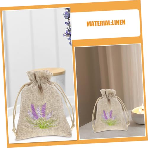 Bolsitas de Lino Lavanda 6 Unidades 14x10 cm miniatura 6