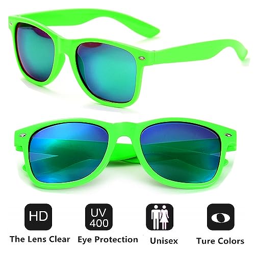 Image of Eyegla Sunglasses Bulk Party Sunglasses Pack 80s Shades Eyewear Set for Men Women 8 /10 /20 /30Pack