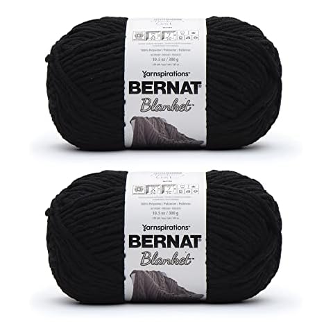 Bernat Blanket Coal Yarn - Super Bulky Cover