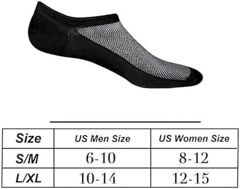 Faustine No Show Socks Ankle Low Cut Socks for Mens, Non Slip, 8 Pairs 16 Pairs