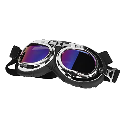 Image of Dog Goggles for Medium Large Dogs, Protective Eyewear with Adjustable Elastic Strap, Foldable Frame, 5 Color Options, Outdoor Eye Protection for Pets, Anti Fog Windproof Dog Sunglasses
