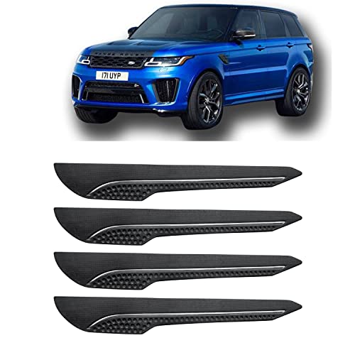 Image of AOSIS-Car Bumper Protector /Bumper Guard for Landrover RangeRover Sport with Single Chrome Stripe (4-Pcs)