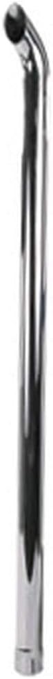- Chrome Curved Exhaust Stack Fits Universal Products Models ZNL89020C