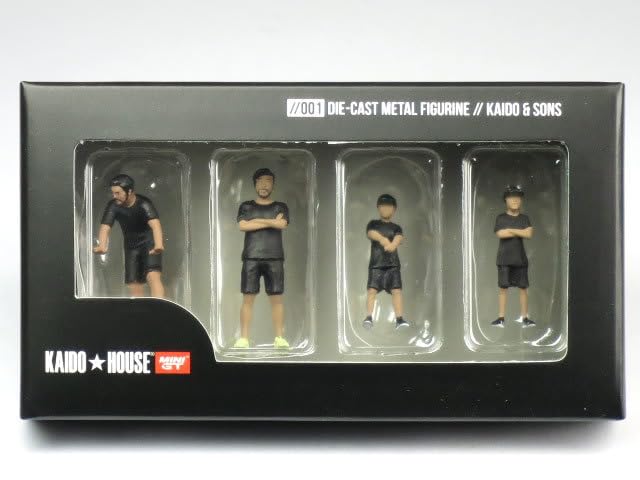Amazon.co.jp: MINI GT 1/64 KAIDO HOUSE Figure Set Kaido & Sons