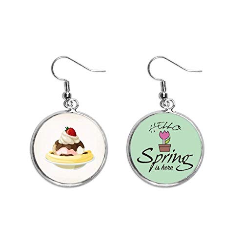 Pendientes de primavera estilo helado dulce para lucir en terrazas y paseos