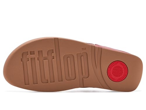 Image of FitFlop Womens Lulu Leather Toe Post Sandals