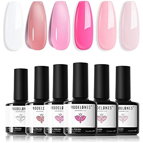 Modelones UV Nagellack Shellac Set Cover