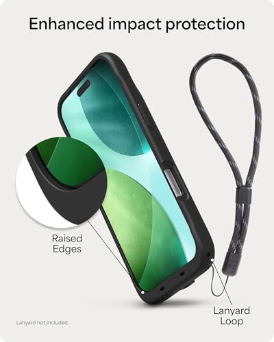 Image of Mophie Juice Pack Battery Case for iPhone Air - Slim Charging Case, Up to 50% Extra Battery Life, High Impact Protection, Magnetic Back for Wallets & Mounts, Sustainable Material, Black