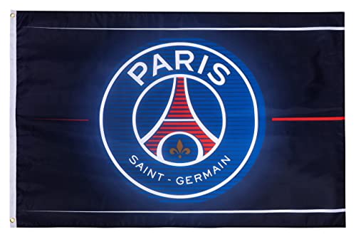 Drapeau PSG - Collection officielle Paris Saint Germain - Taille 100x150 cm
