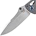 Benchmade - Nakamura Axis 484-1, Carbon Fiber Handle, Drop Point Blade, Plain Edge Coated Finish Knife, Made in the USA