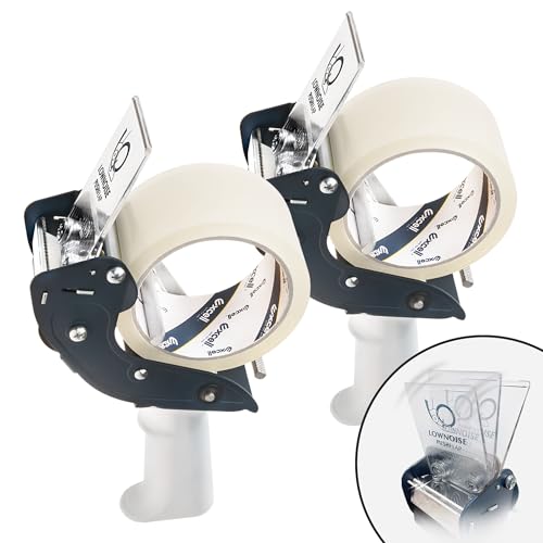 Dévidoirs de ruban adhésif silencieux et ergonomiques avec lames rétractables