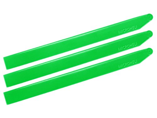MICROHELI Plastic Triple Main Blade 155mm (for MH-18FX001T Series) (Green)