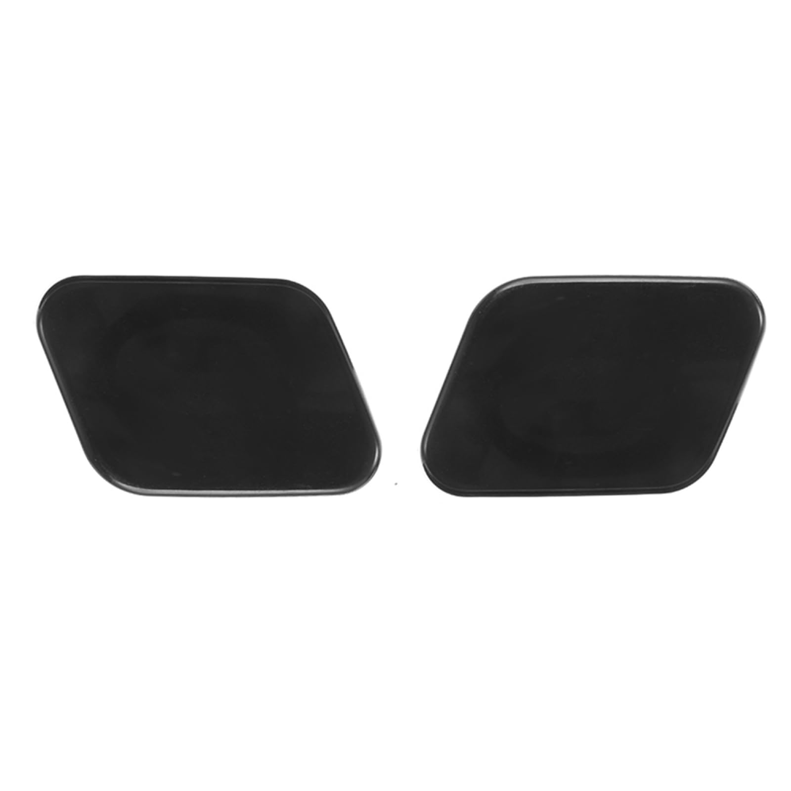 Cubierta del lavafaros para Nissan Qashqai J10, 1 par de Tapa de Cubierta de Boquilla de Faro Delantero Derecho Izquierdo para Lavadora de Coche